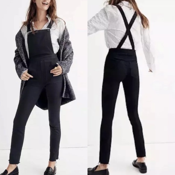 Madewell Denim - Madewell Skinny Overalls: Raw-Hem Edition Jeans XL